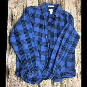 LL Bean flannel traditional fit men’s XL